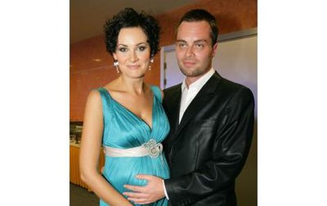 Míša Salačová s manželem Daliborem.