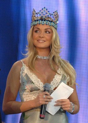 Miss World Taťána Kuchařová.