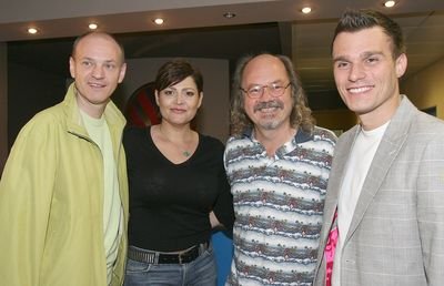 Leoš Mareš, Eduard Klezla, Ilona Csáková a Ondřej Hejma.