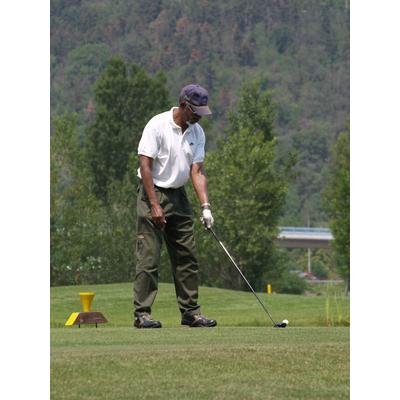 Morgan Freeman si, pokud není zrovna před kamerou, zajde na golf do pražských Hodkoviček.