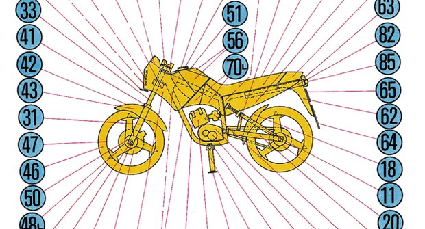 Motocykl Jawa Dandy 50