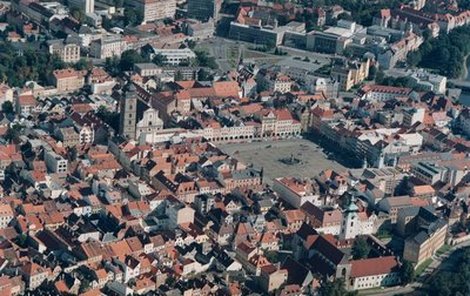 Nejnebezpečnějším místem v Českých Budějovicích je Náměstí Přemysla Otakara II.