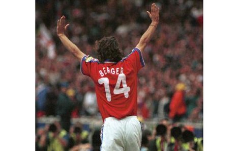 Nejvydařenějším Bergrovým turnajem bylo EURO 1996, vždyť on jediný vstřelil ve ﬁnále gól Německu.