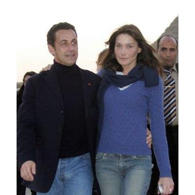 Nicolas Sarkozy a Carla Bruni.