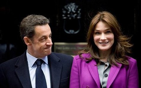 Nicolas Sarkozy a Carla Bruni. Na první pohled pohádkový pár.