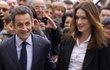 Nicolas Sarkozy a Carla Bruni.