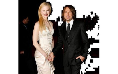 Nicole Kidman se svým druhým manželem Keithem Urbanem.