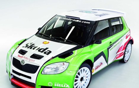 Nová Fabia Super 2000, ještě krásnější než její WRC předchůdkyně.