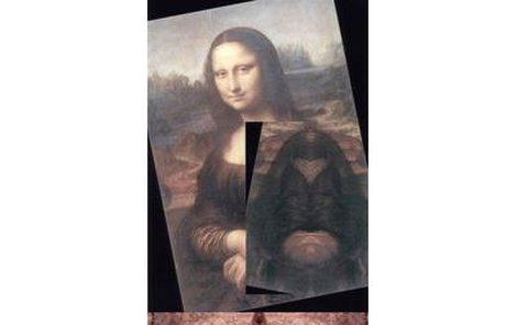 Obraz Mony Lisy ukrývá tajemnou tvář.