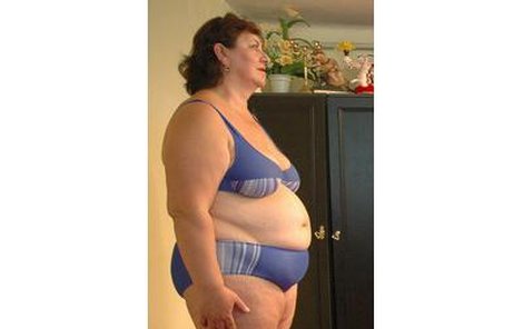 Paní Lídě Žemberyové je 52 let a váží 119 kilogramů.