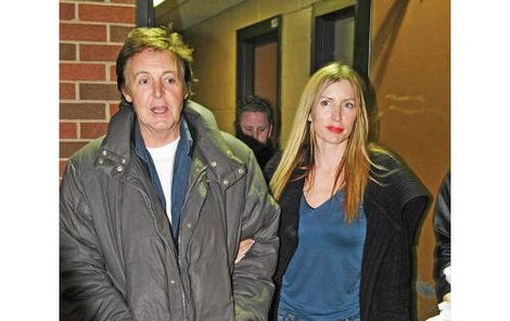 Paul McCartney se svou ženou Heather Mills.