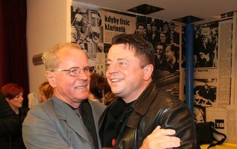 Petr Muk s tatínkem Ladislavem na fotce z roku 2007.