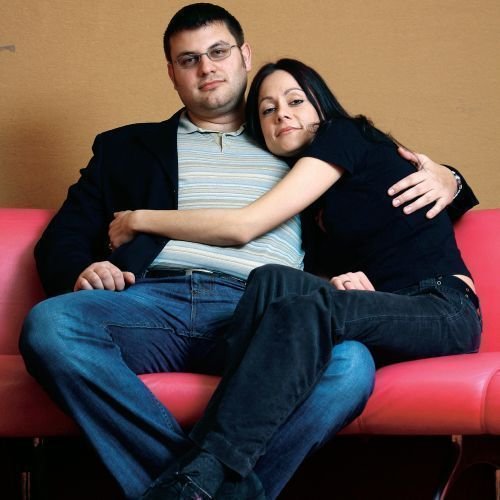 Petr Svoboda s manželkou Lucií