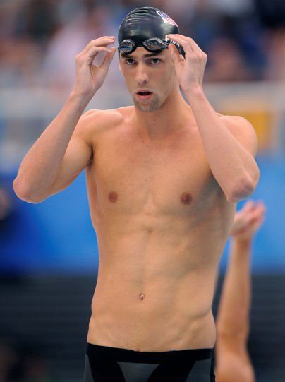 Phelps jí jako Otesánek, ale je tak štíhlý...