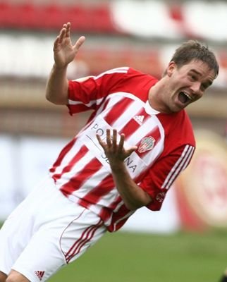 Podobnou radost měl Petr Švancara z gólu Boleslavi.