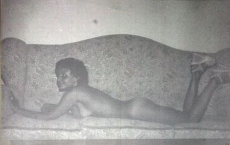 Poprvé v životě mohla většina hostů vidět Jitku Zelenkovou nahou. Takto vypadala v 25 letech.