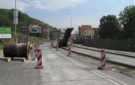 Práce na Radlické začaly včera.