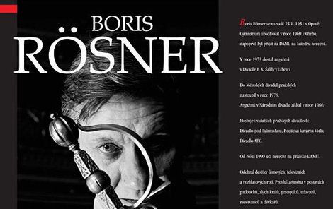 Přebal dotisku autobiograﬁcké knihy Boris Rösner od Jolany Matějkové.