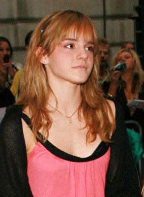 Představitelka Hermiony Emma Watson.