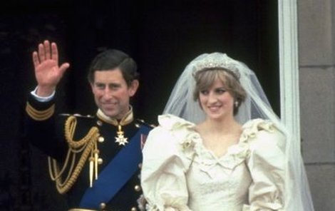 Princ Charles a Diana Spencerová