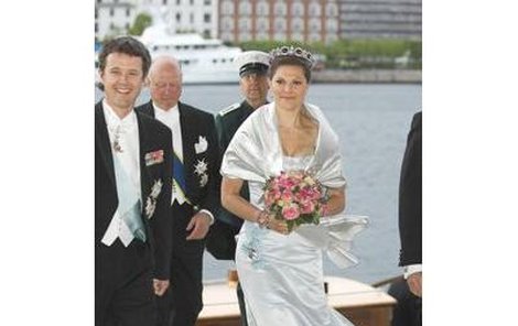 Princezna Victoria na státní návštěvě v Dánsku…