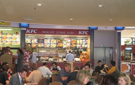 Provozovna KFC v Nových Butovicích.