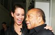 Quincy Jones se v Karlových Varech nemohl odlepit od missky Zuzany Jandové.