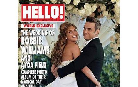 Robbie a Ayda konečně zveřejnili svatební fotograﬁe!
