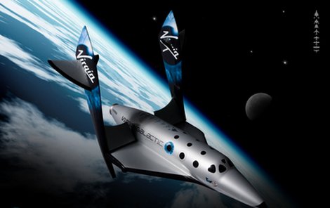 Space Ship Two: Startovní výška – 15 kilometrů ● Rychlost – 4200 km/h ● Doletová výška – 111 kilometrů ● Posádka – 2 astronauti, 6 turistů