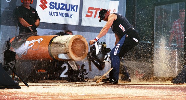 Dřevorubecký král - Timbersports