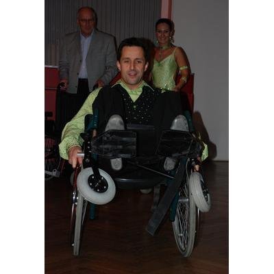 Tomáš Krejčír tančil, a pak předvedl své jezdecké umění na invalidním vozíčku!