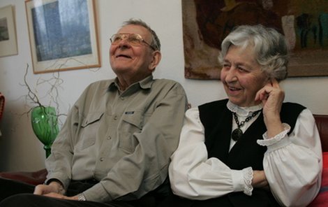 Věra Tichánková a Jan Skopeček jsou spolu už přes půl století.