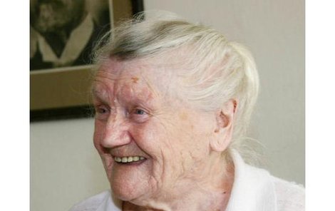 Vitální babička Marie Smejkalová (105) si potrpí na buchty a koláče. 