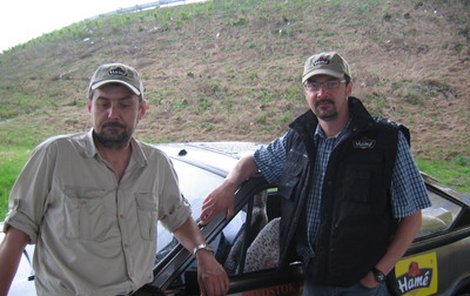 (vlevo)Petr Goldmann (42)„Vyhnul jsem se ruskému vězení.“ a Petr Vavřík (40)„Málem mě zabil náklaďák.“