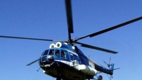 Vrtulník převezl těžce zraněnou dívku do nemocnice - ilustr. foto