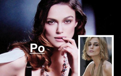 Vylepšená Keira Knightley.