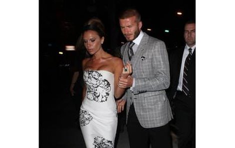 Vždy udávají módní tón – Victoria a David Beckhamovi.