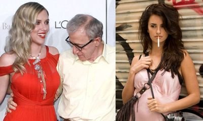 Woody Allen byl půvaby Scarlett Johansson doslova okouzlen. Vpravo svůdná Penélope Cruz.