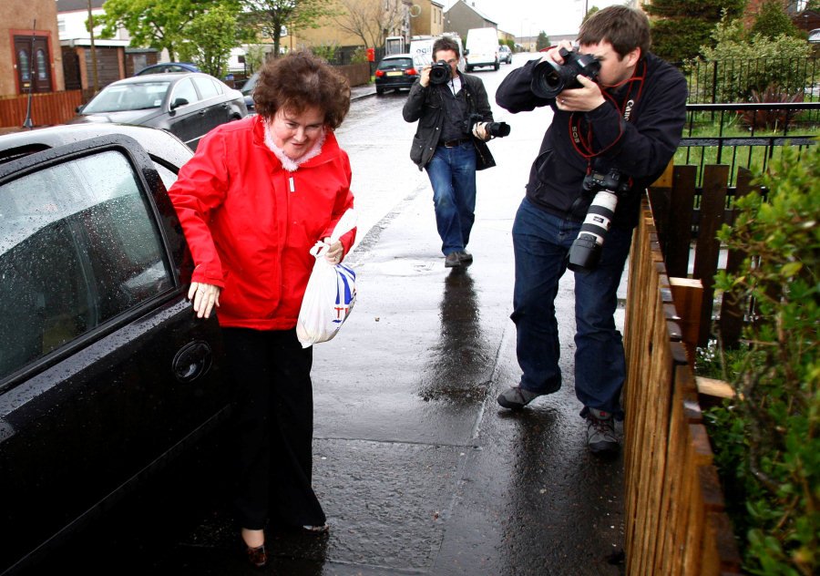 Z neznámé vesničanky Susan Boyle se stala populární hvězda.