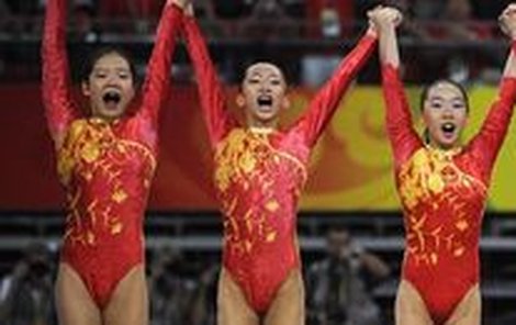 Zlaté čínské gymnastky