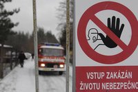 Oheň zachvátil sklad munice na Liberecku