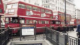 Nejvíc nám učarovaly typické londýnské autobusy.