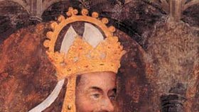 Nástěnná malba Karla IV.
