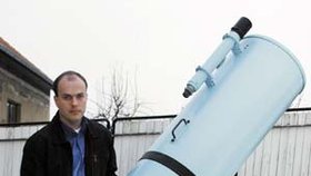 Vlastní dalekohled přišel Kamila Hornocha na stopadesát tisíc