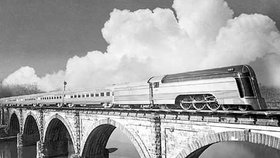 Parní lokomotivy dostaly v USA koncem 40. let minulého století atraktivní futuristický vzhled
