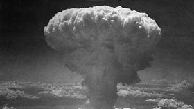 Jaderný výbuch - ilustrační foto