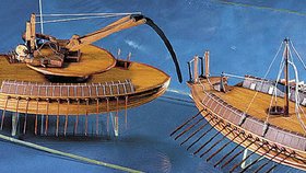 Da Vinci sestrojil dokonce i bojové lodě