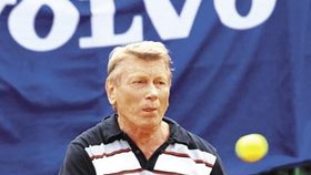 Josef Dvořák začal tenis hrát teprve před pěti lety, ovšem s velkým nadšením

