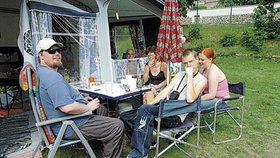Pravidelnou letní dovolenou si užívá v Praze i dánská rodina z města Randers
