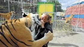 ´Přemluvit´ tygra, aby vydržel
s otevřenou tlamou přes dvacet vteřin nebylo vůbec jednoduché